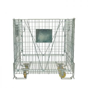PET Prefrom Wire mesh container with forklift