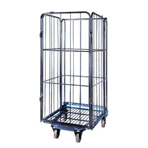 4 sided warehouse roll cages