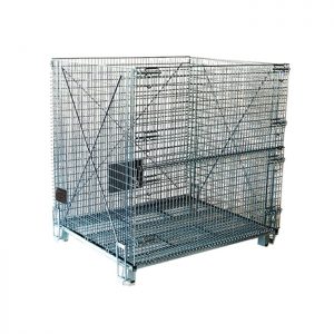 Storage wire mesh containers