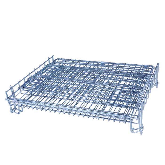 Folding storage cage