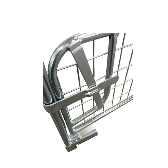 Wire mesh pallet cage