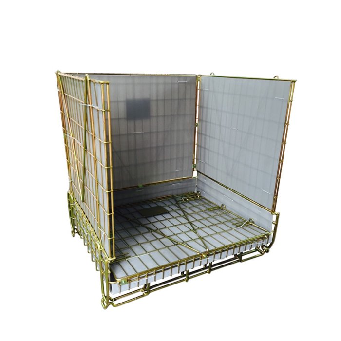 PET Prefrom Wire mesh container with forklift