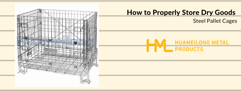 How to Properly Store, How to Properly Store Dry Goods with Wire Mesh Containers