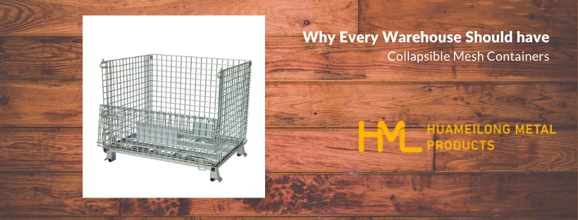 Why Every Warehouse should have Collapsible Mesh Container