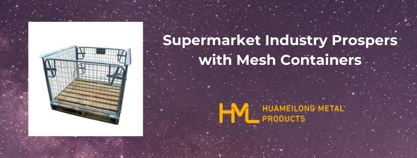 Supermarket Industry Prospers with Mesh Containers