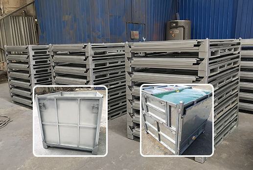 HML Products Metal | Pallet Box Net-railing
