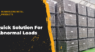 A Quick Solution For Abnormal Loads