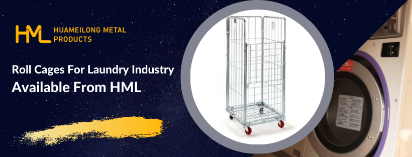 Roll Cages For Laundry Industry Available From HML