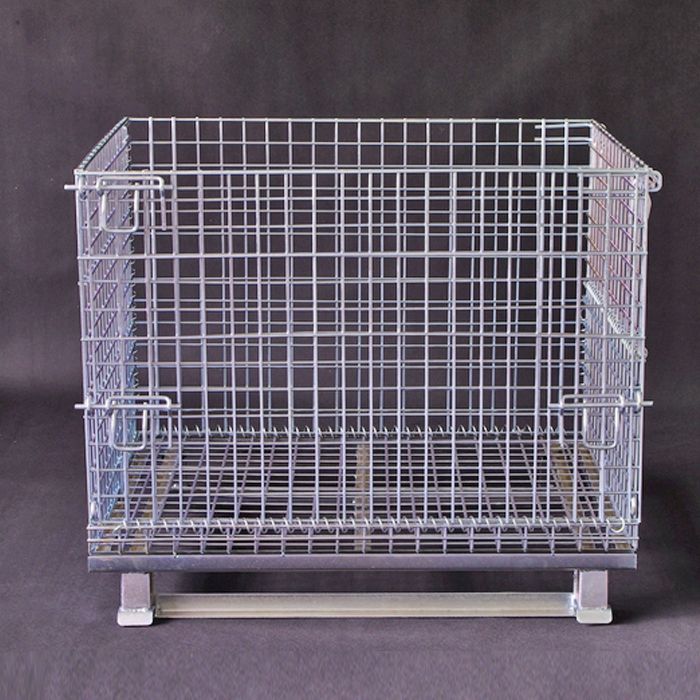 foldable wire mesh containers